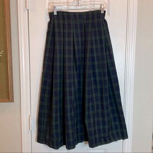 VTG Pleated Blackwatch Skirt